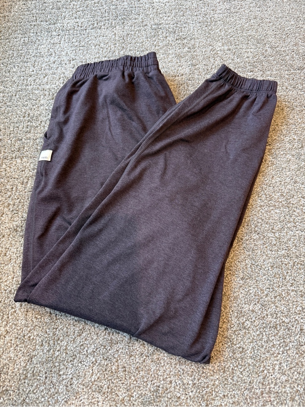 Vuori Performance Jogger Regular Small Mauve Cosmic Heather S